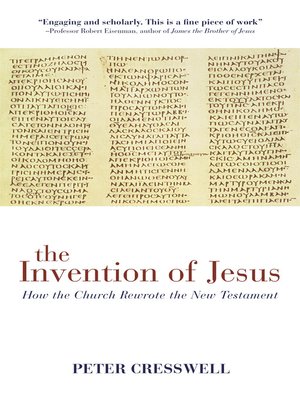 cover image of The Invention of Jesus